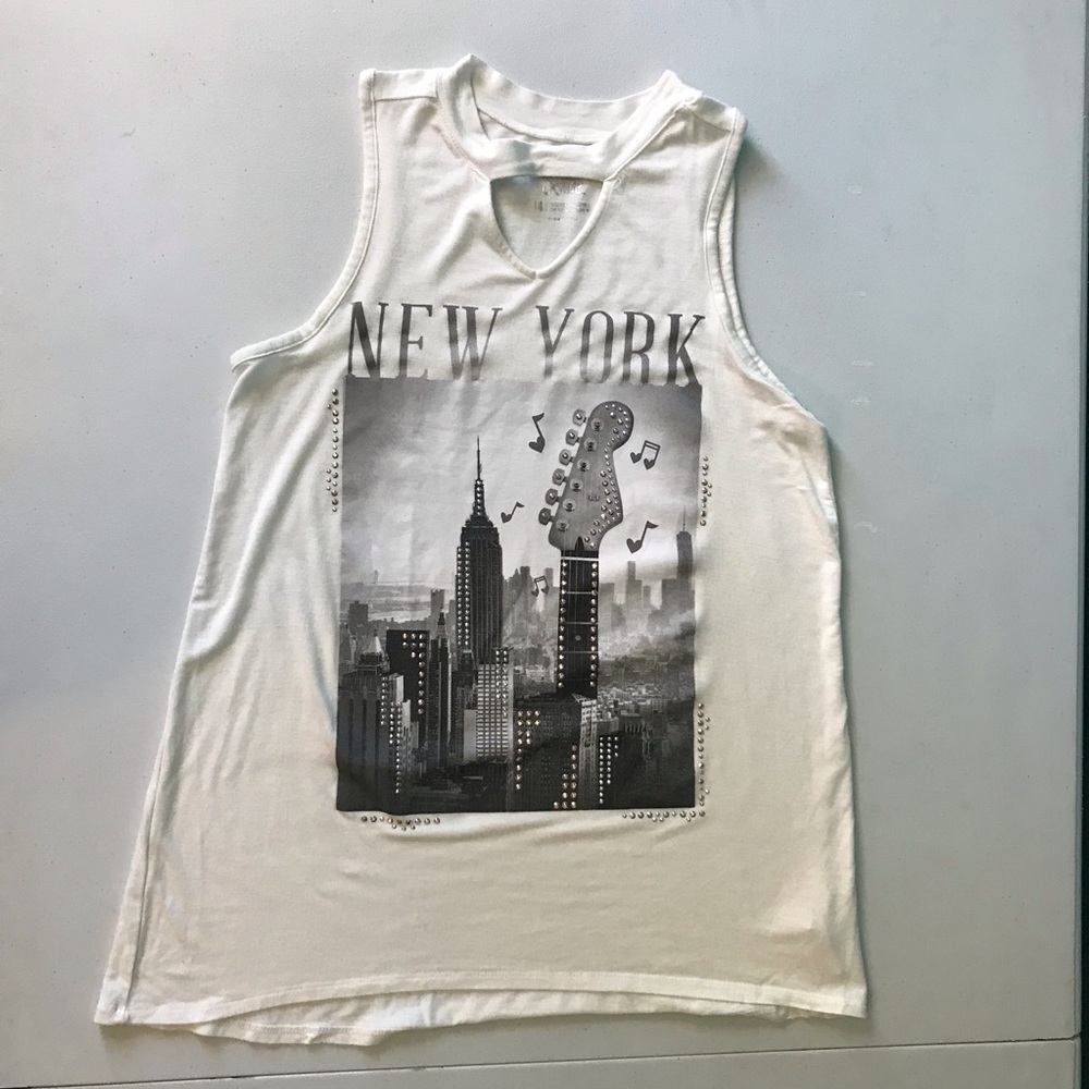 Justice New York Tank, 14, EUC